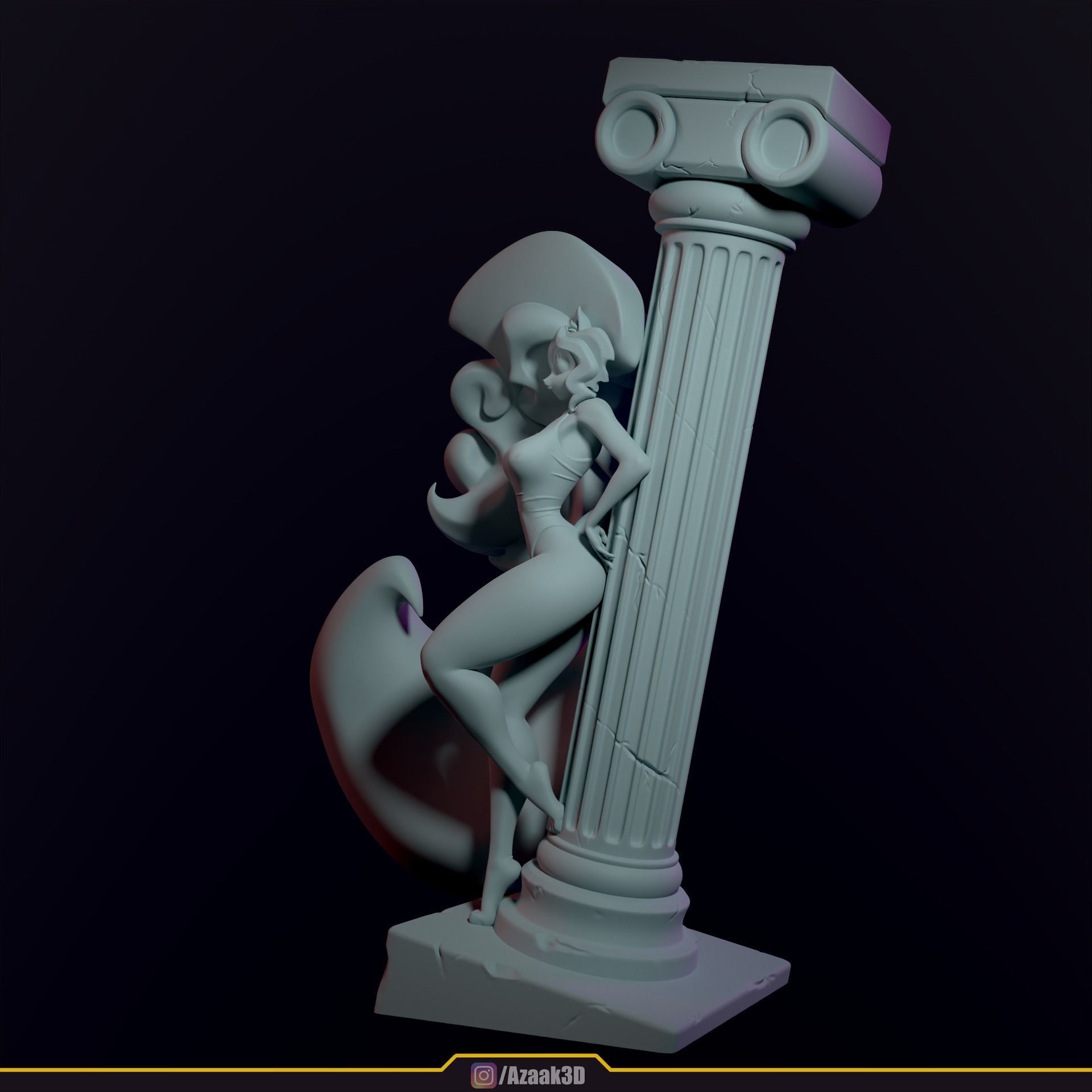 Chloe With NSFW version 3D print model_17