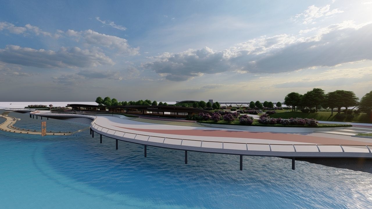 Master park-public park-Private Park Landscape 3D model_10