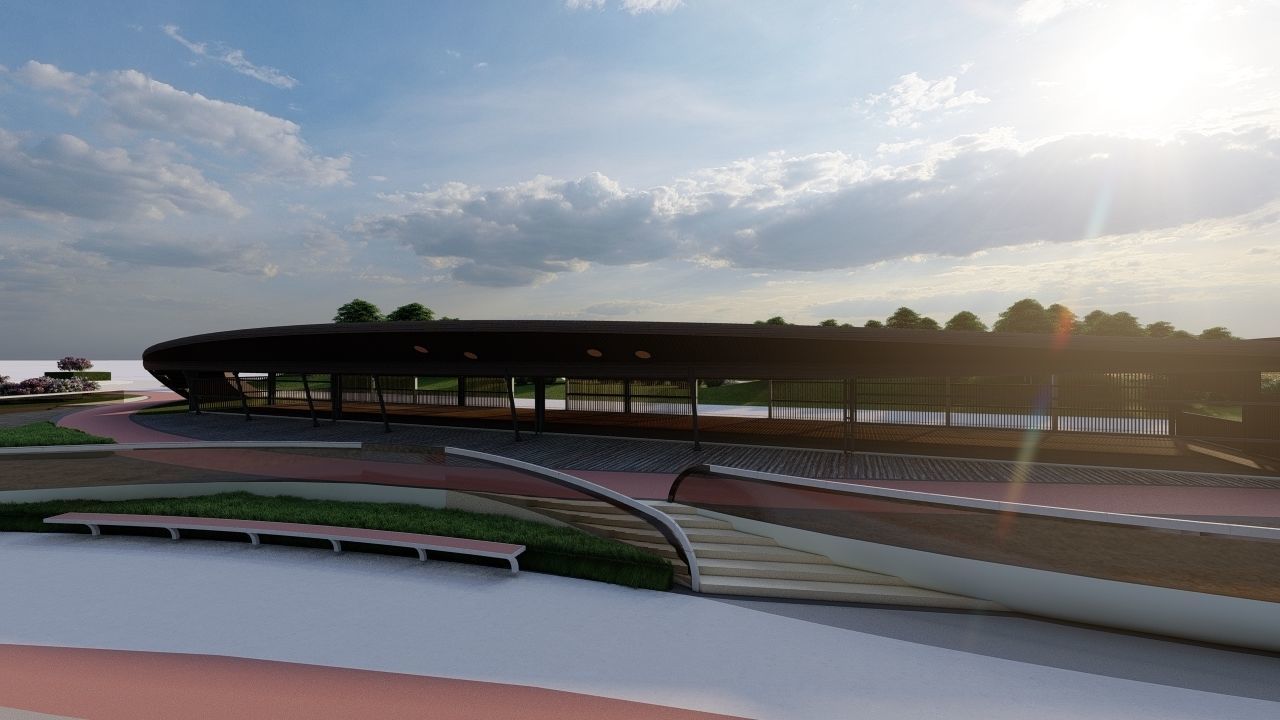 Master park-public park-Private Park Landscape 3D model_12