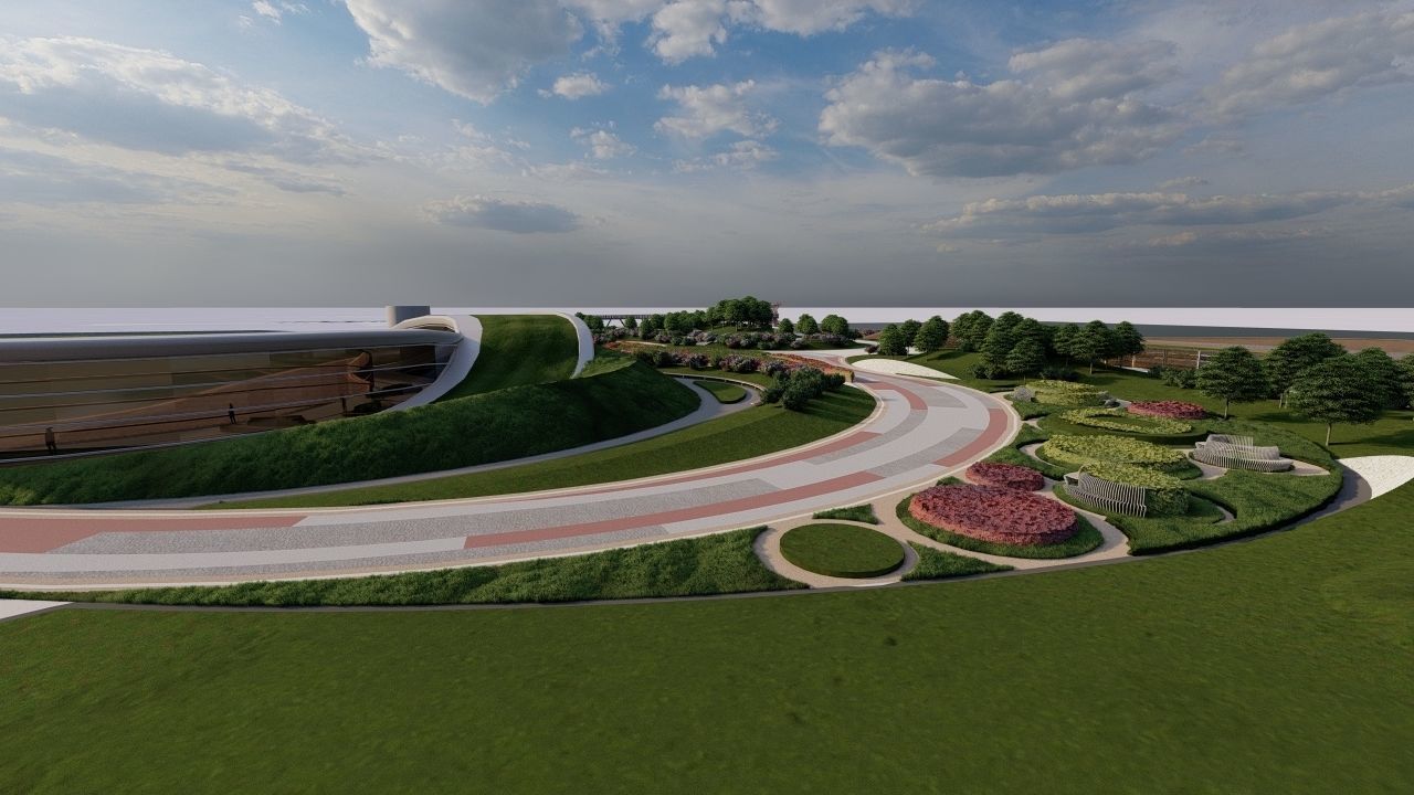 Master park-public park-Private Park Landscape 3D model_15