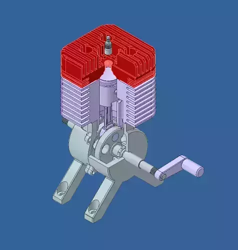 2 stroke Engine Assembly