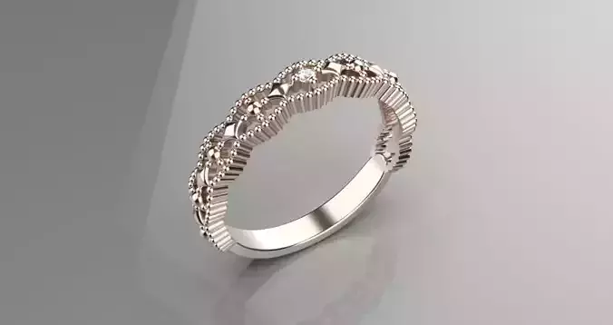 jewelry luxury diamond gold ring 3d model