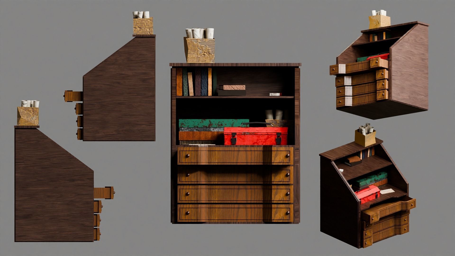 Shelf Game Assets item3 3D model_2