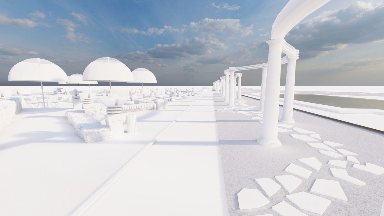 Master park-public park-Private Park Landscape 3D model_15