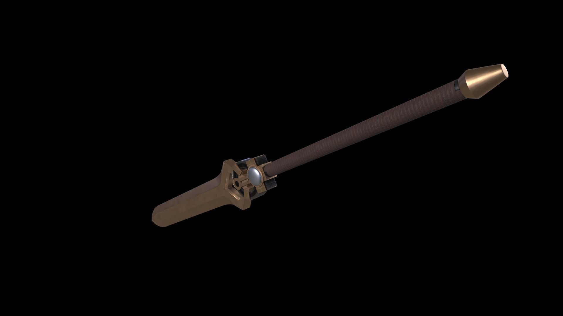 Great Sword Stylized Medieval PBR Low-poly 3D model_6