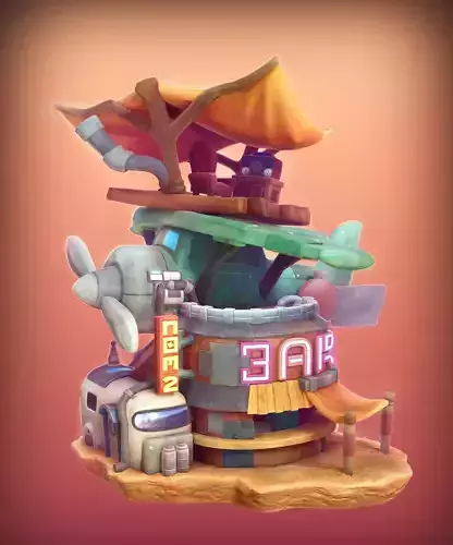 Chibi Flightbar - NomNom Original