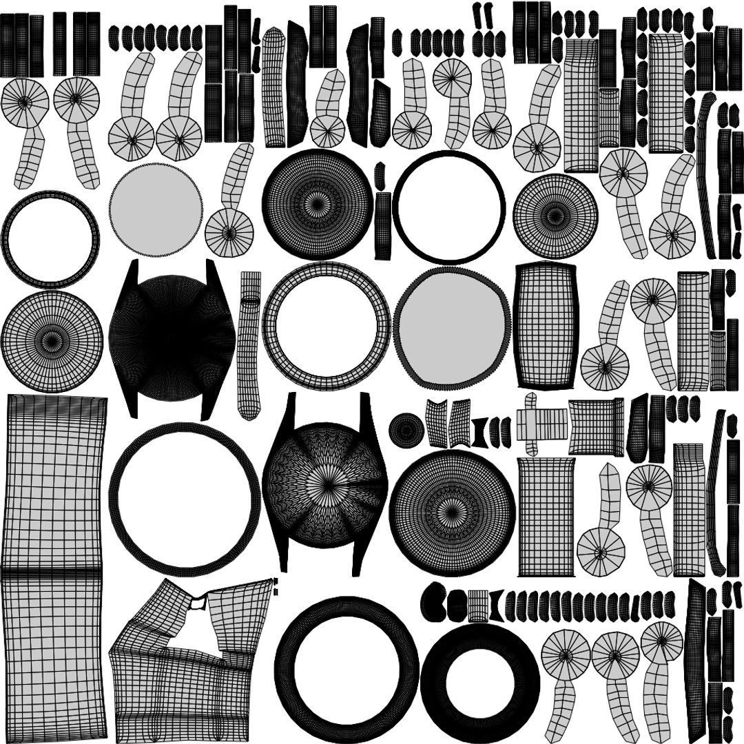 Rolex Explorer II - Black Low-poly 3D model_11