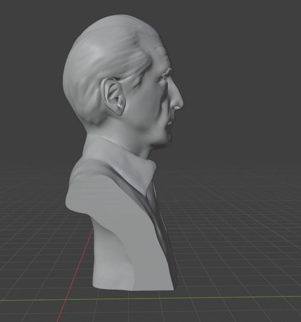 Marcel Duchamp 3D print model_15