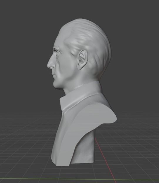 Marcel Duchamp 3D print model_19