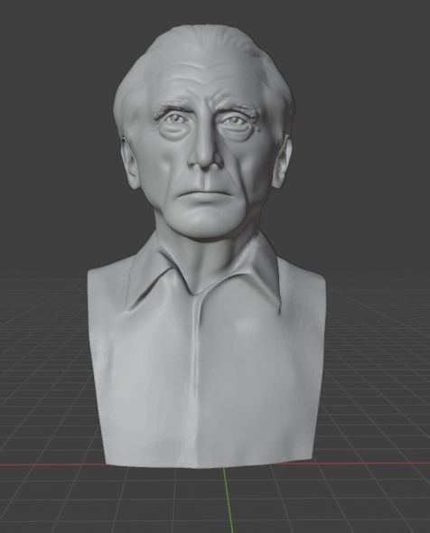 Marcel Duchamp 3D print model_12