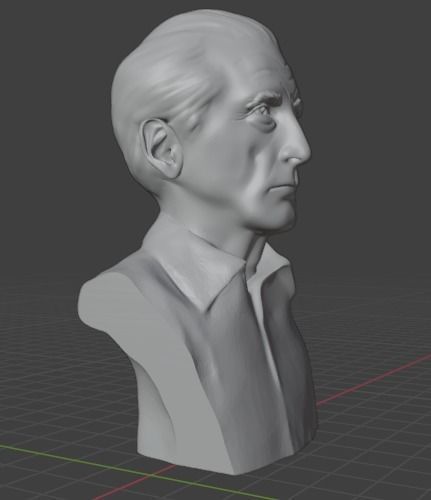 Marcel Duchamp 3D print model_14