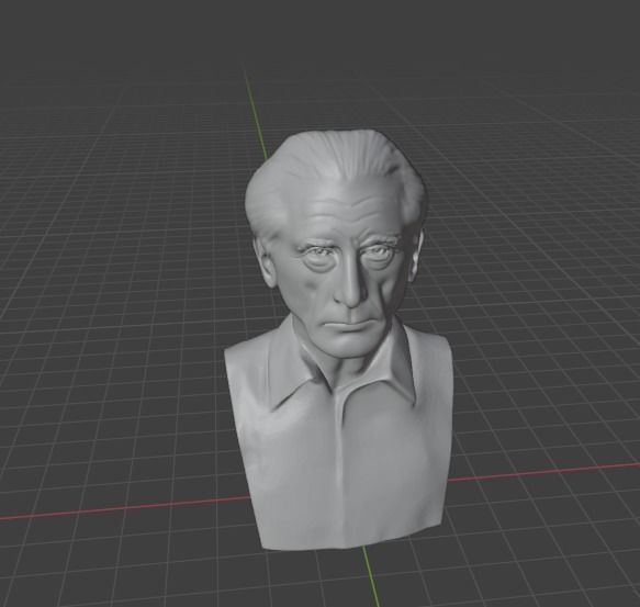Marcel Duchamp 3D print model_9