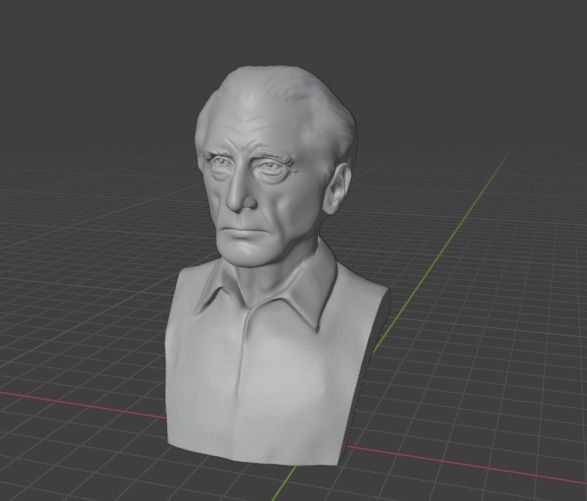 Marcel Duchamp 3D print model_10