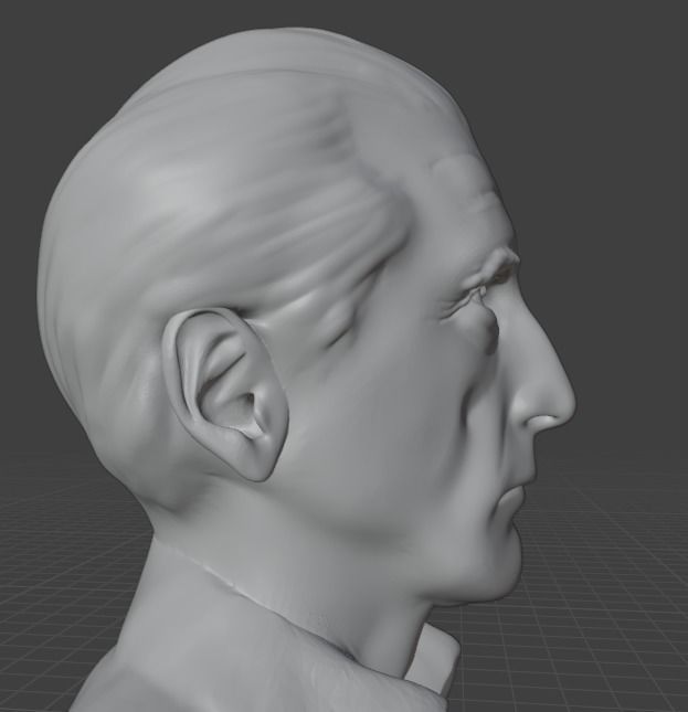 Marcel Duchamp 3D print model_5