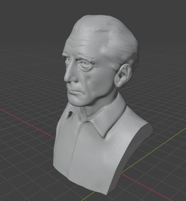 Marcel Duchamp 3D print model_20