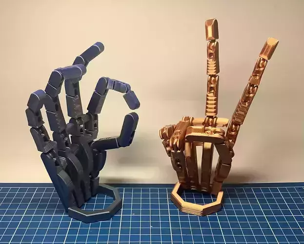 ROBOT HAND - PRINT IN PLACE 3D print model
