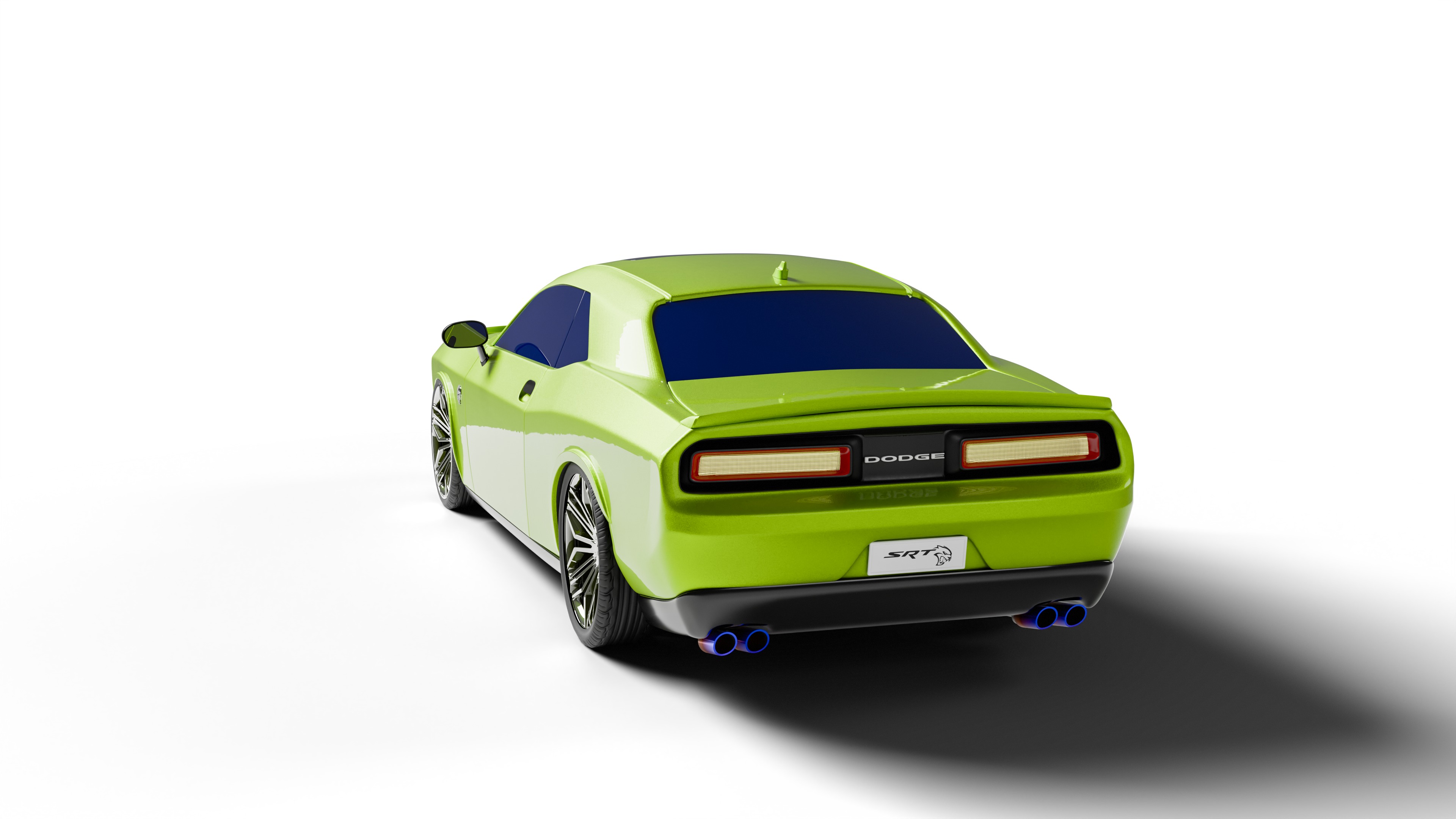 Dodge SRT Hellcat  3D model_3