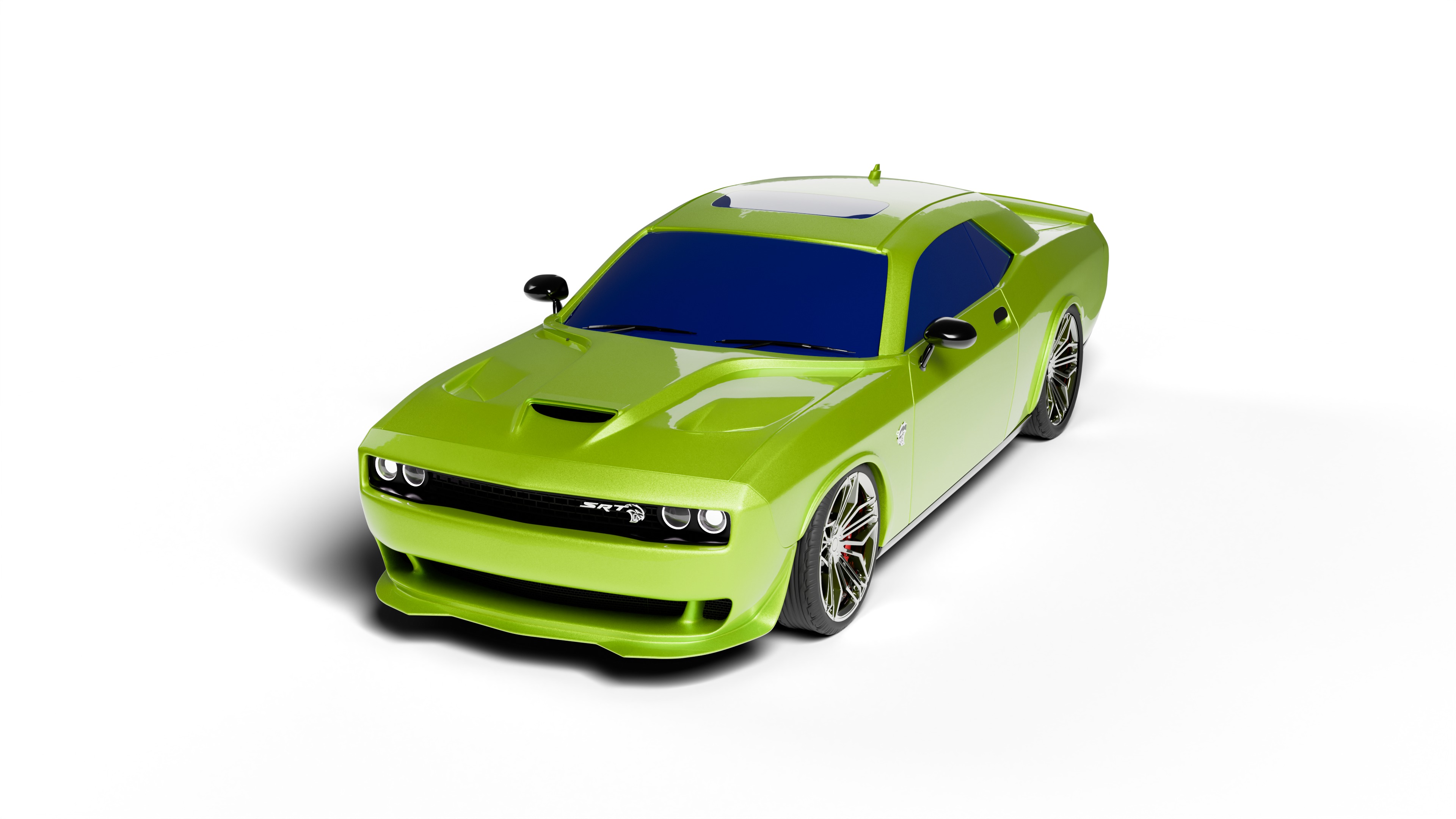 Dodge SRT Hellcat  3D model_5