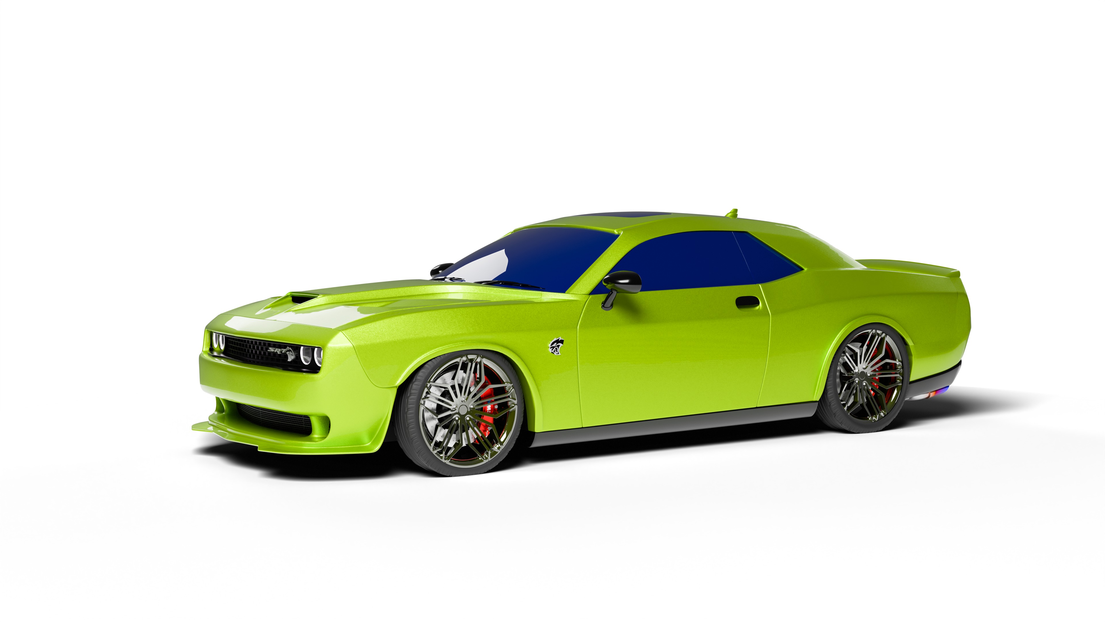Dodge SRT Hellcat  3D model_2