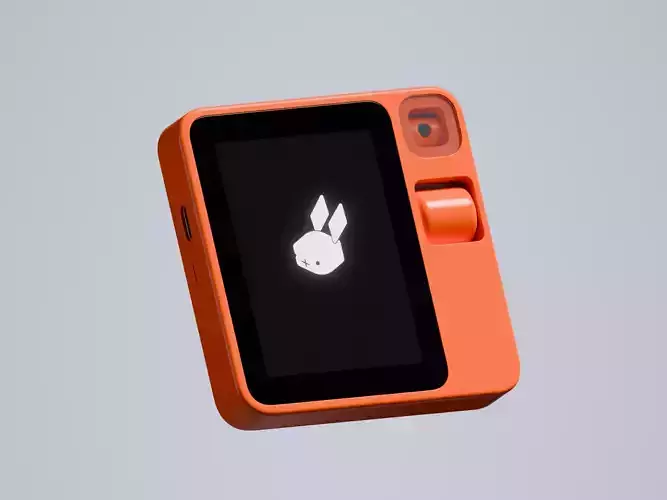 Rabbit R1 AI Assistant Device 3D model