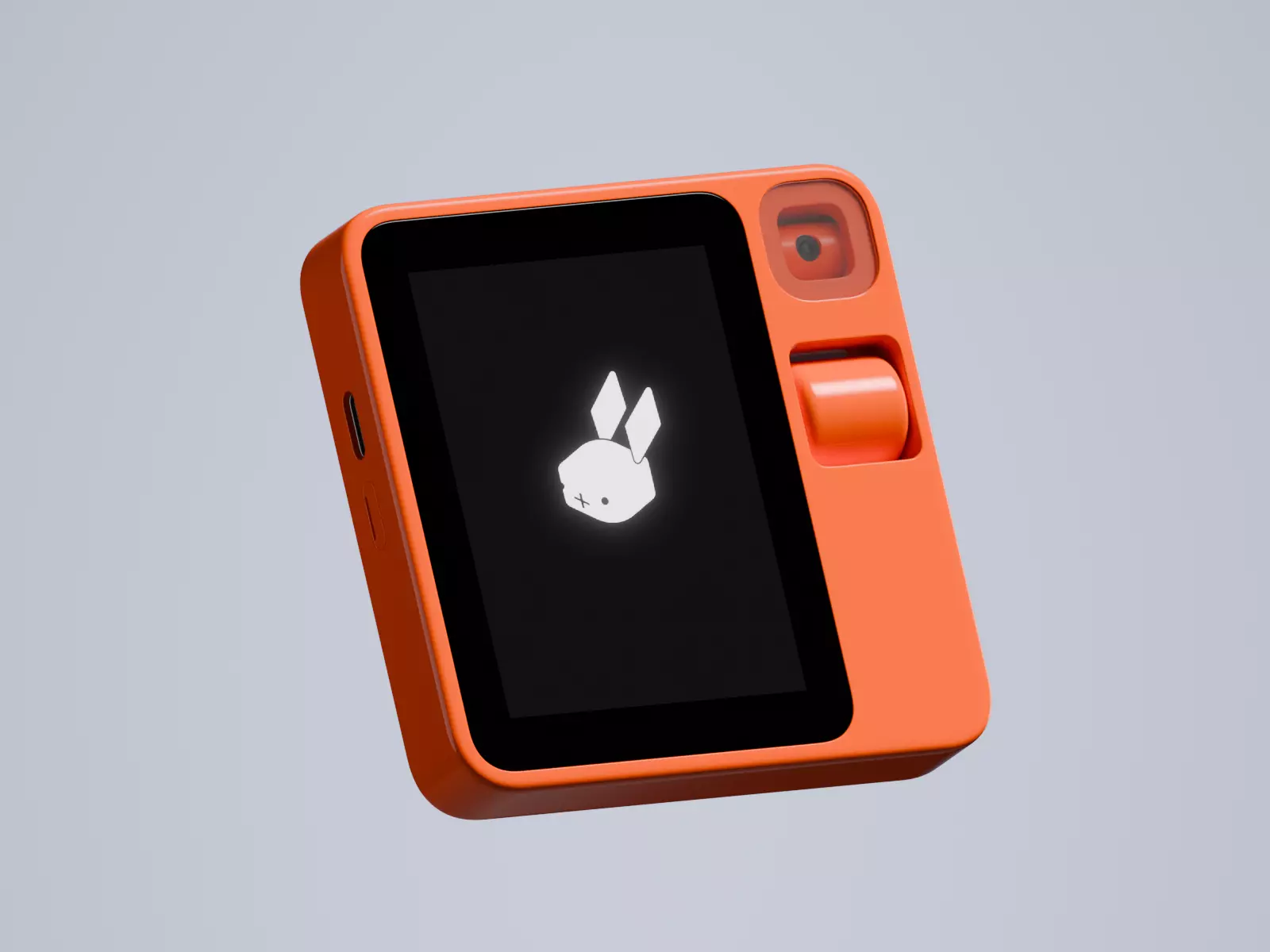 Rabbit R1 AI Assistant Device 3D model_0