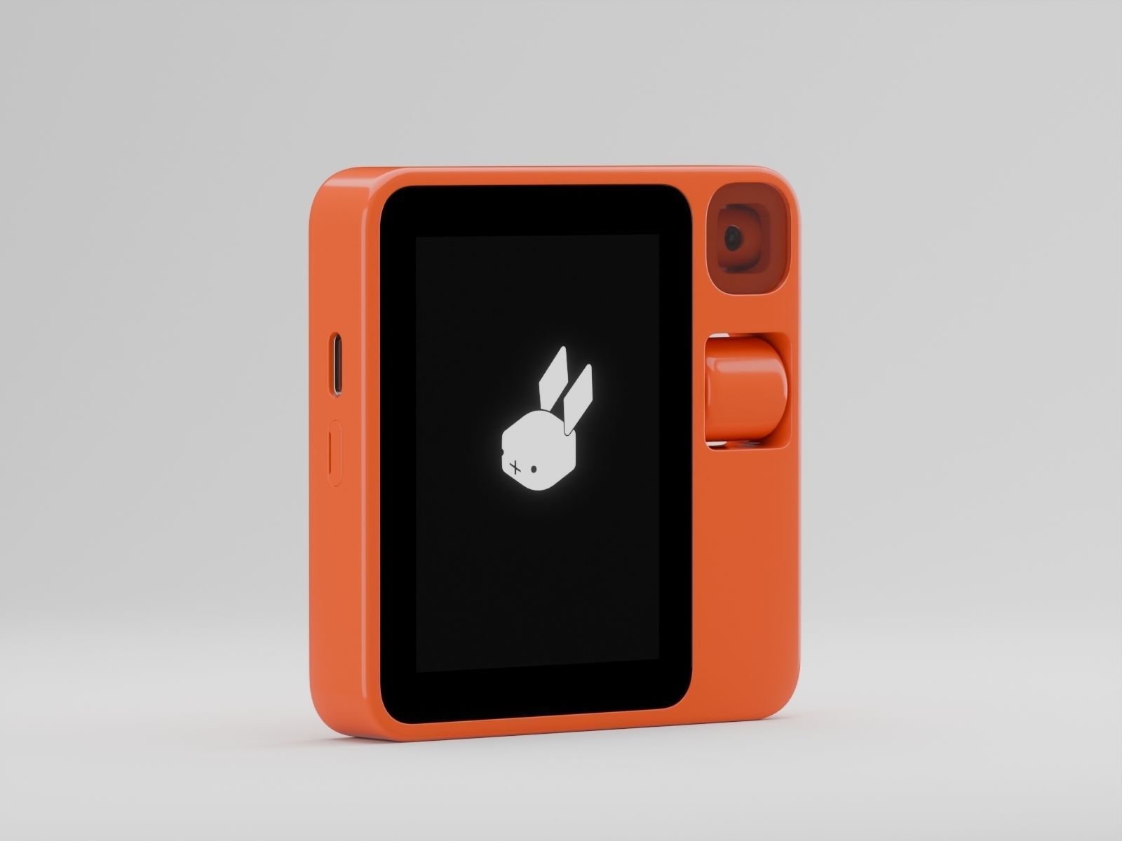 Rabbit R1 AI Assistant Device 3D model_3