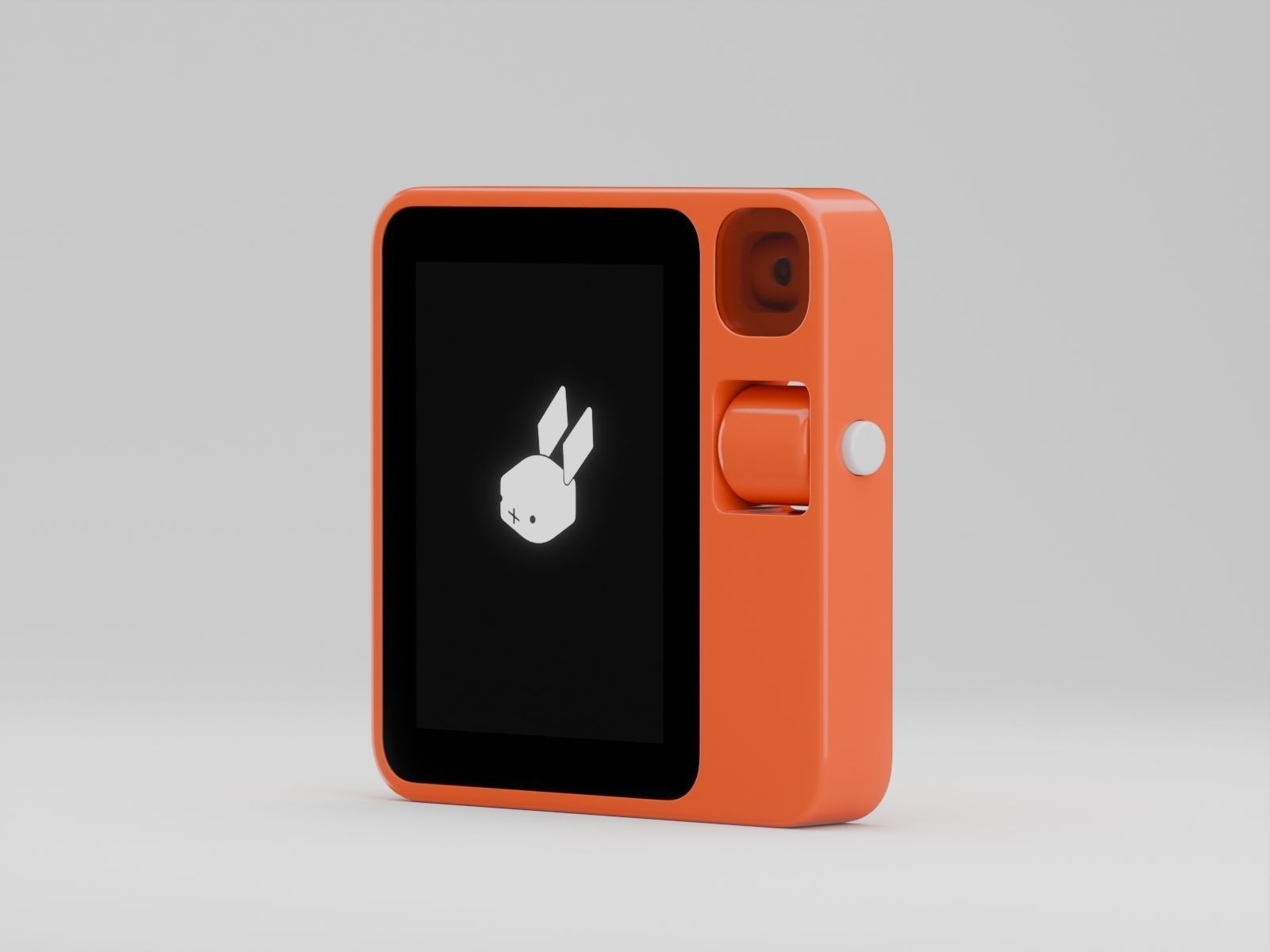 Rabbit R1 AI Assistant Device 3D model_4