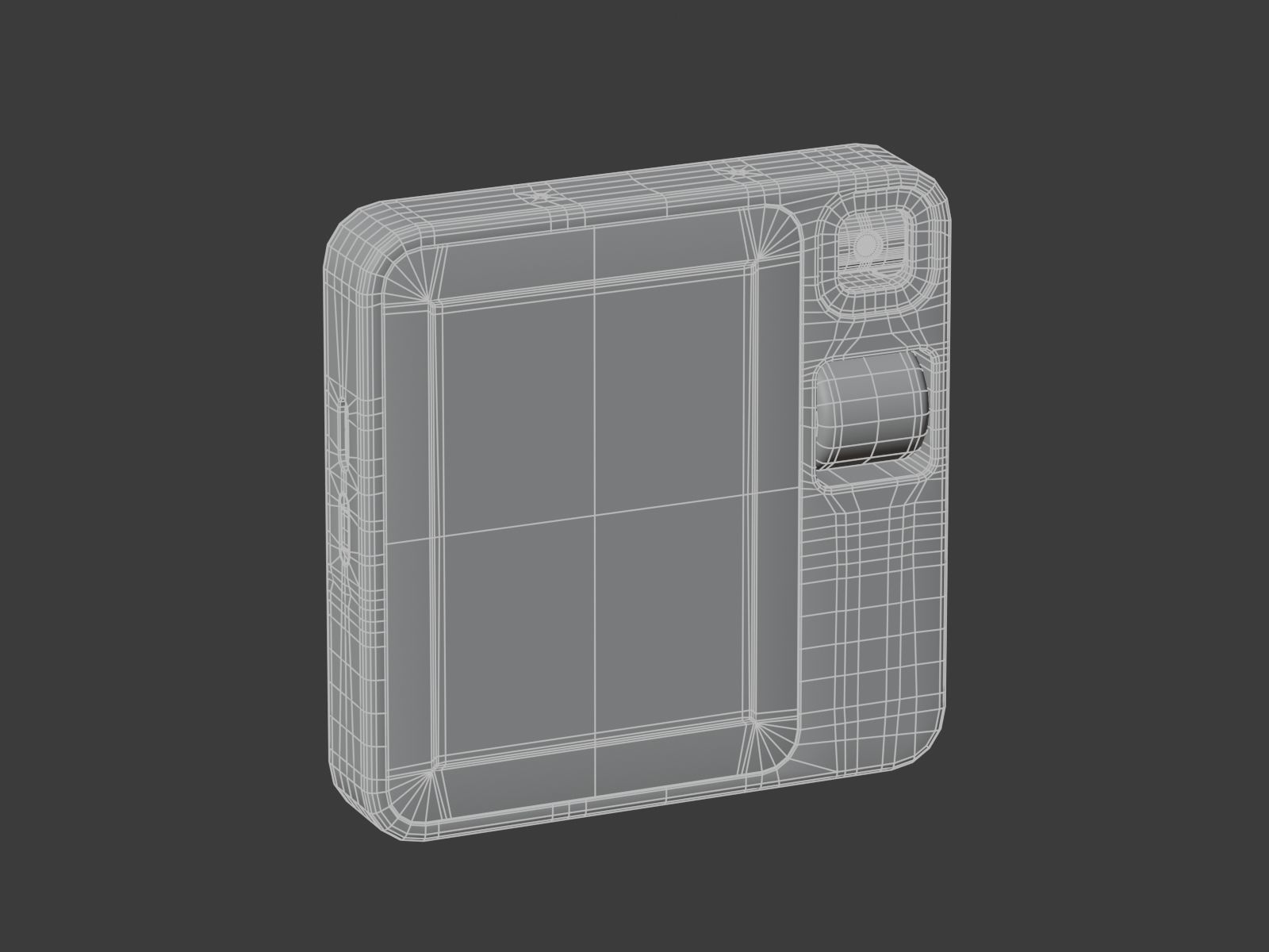 Rabbit R1 AI Assistant Device 3D model_6