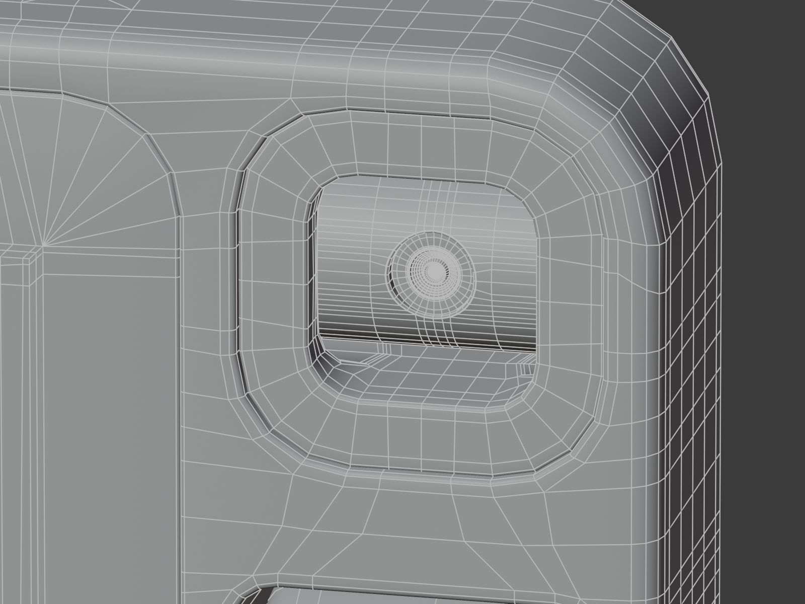 Rabbit R1 AI Assistant Device 3D model_7