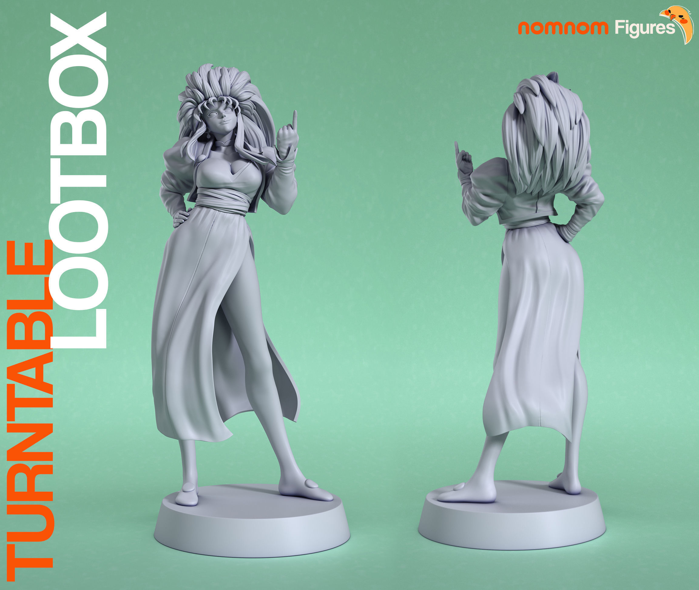 Ryoko - Tenchi Muyo 3D print model_2