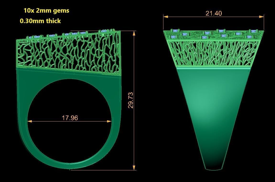 Fusion Ring  3D print model_2