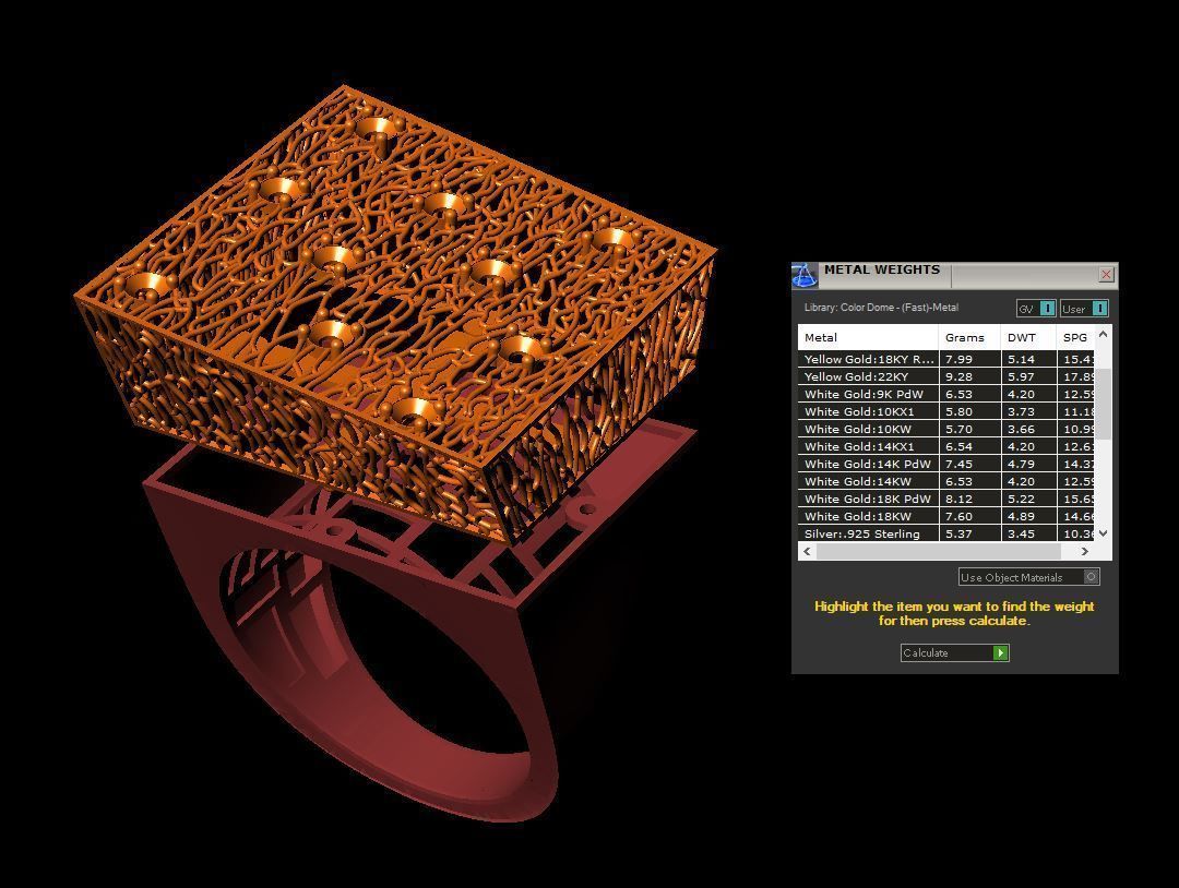Fusion Ring  3D print model_3