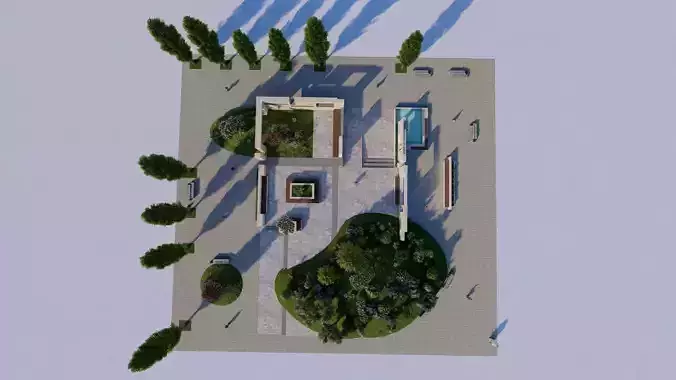 park-public park-Private Park Landscape