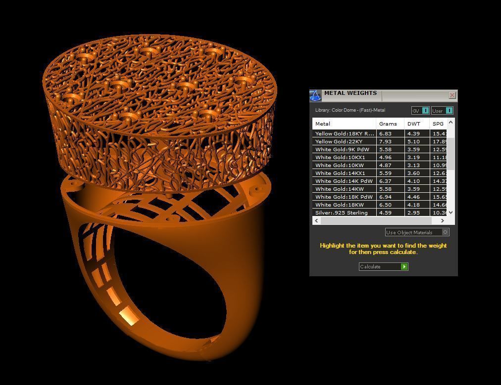 Fusion Ring  3D print model_3