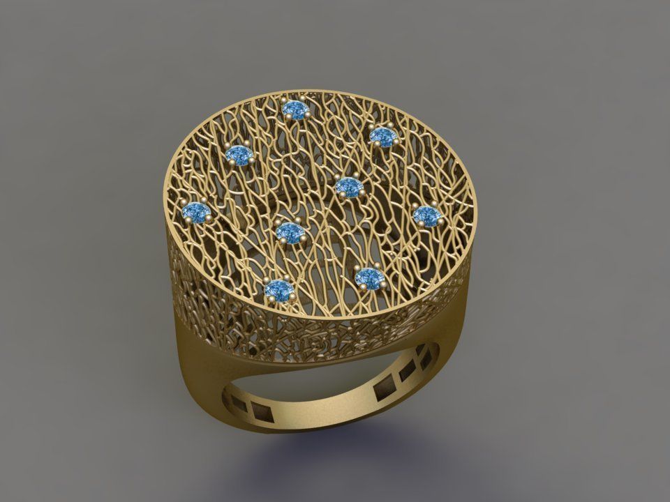 Fusion Ring  3D print model_1