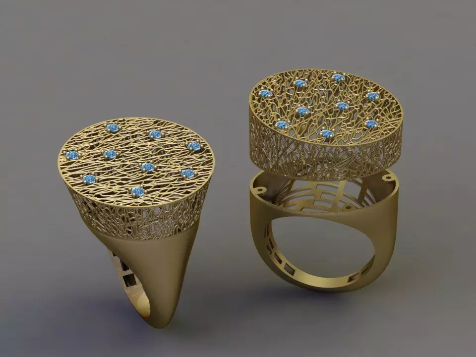 Fusion Ring  3D print model_0