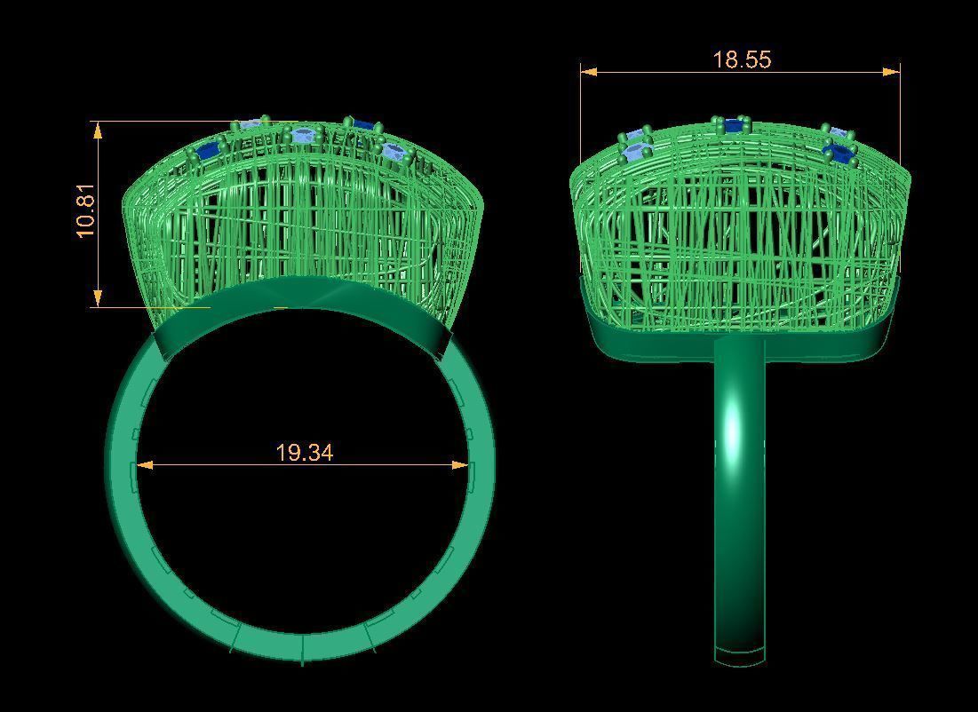 Fusion Ring  3D print model_2