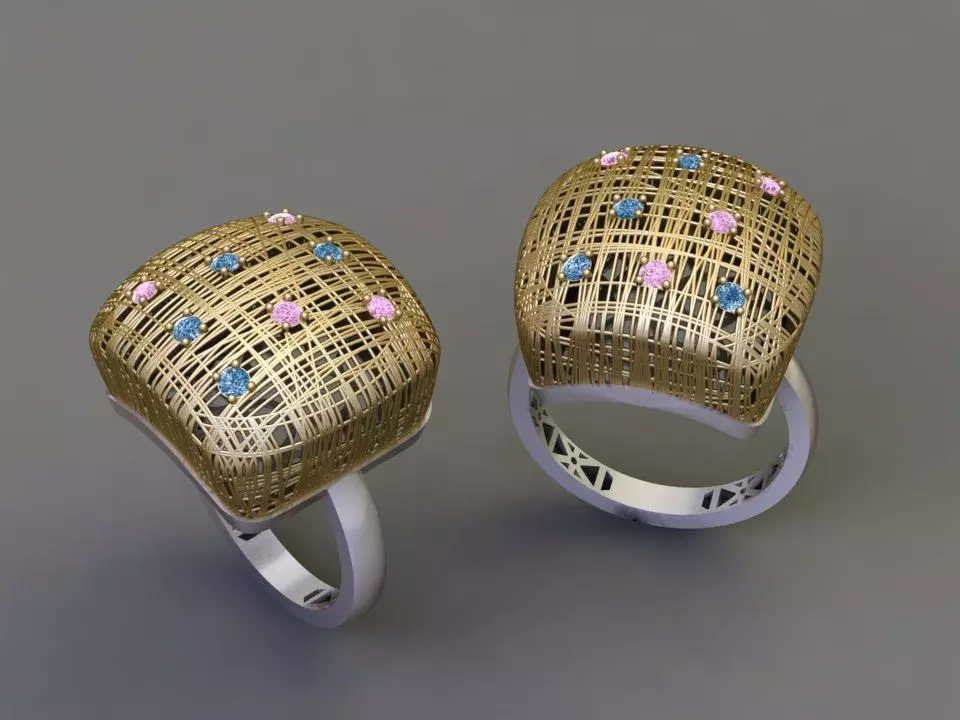 Fusion Ring  3D print model_0