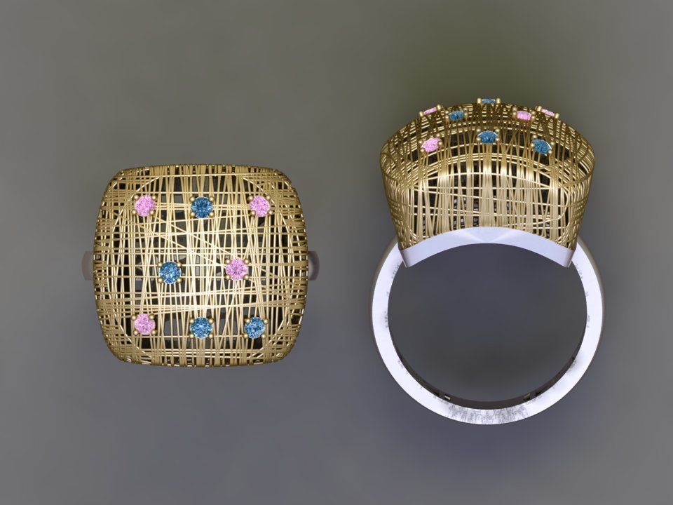 Fusion Ring  3D print model_1