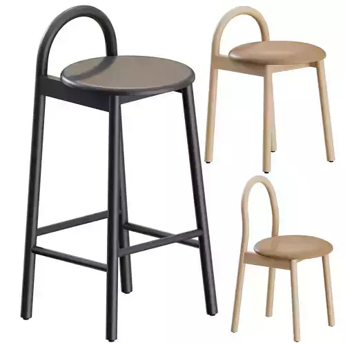 Bobby Chairs and Stools by DesignByThem