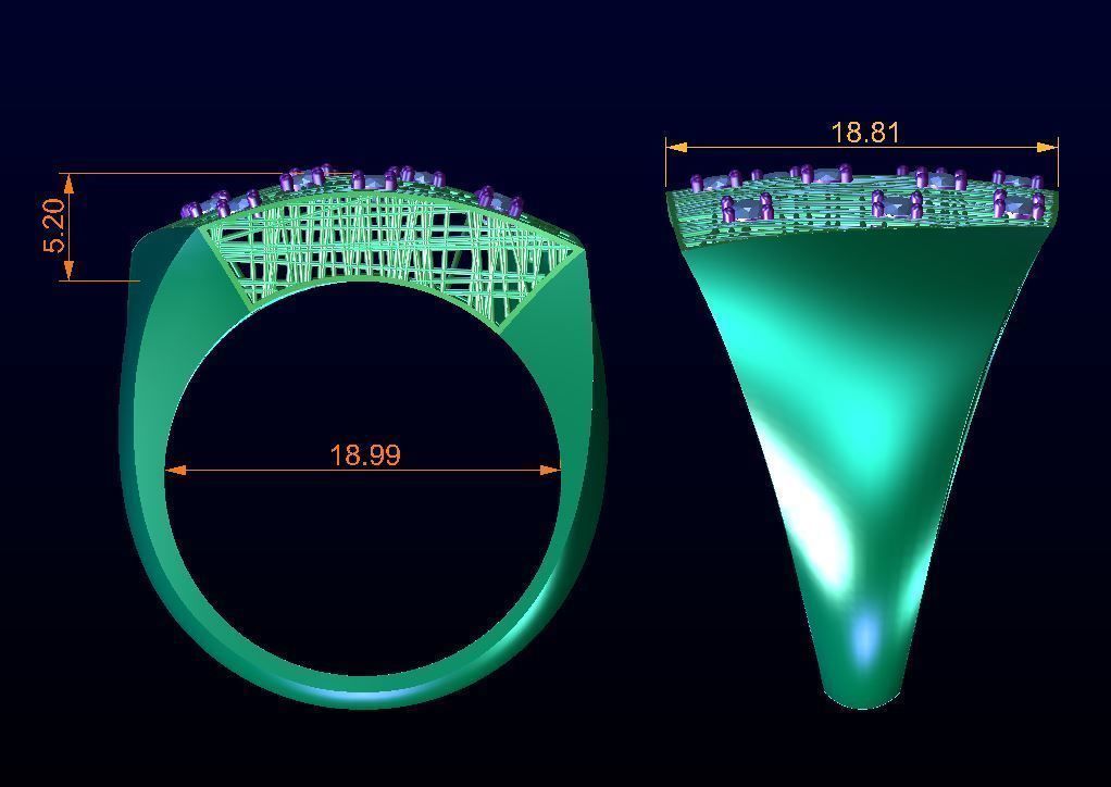 Fusion Ring 3D print model_2