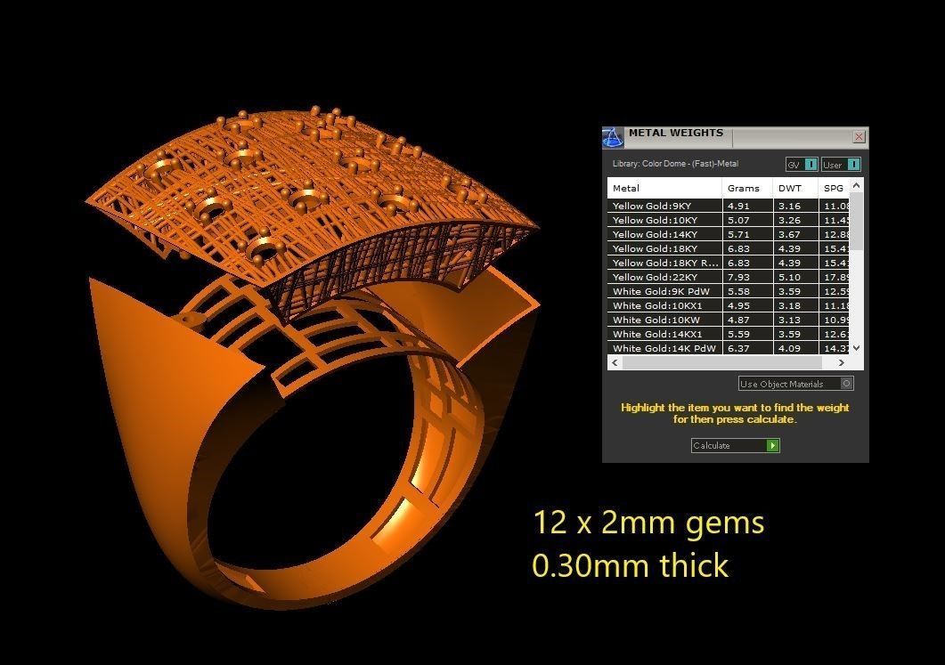 Fusion Ring 3D print model_3
