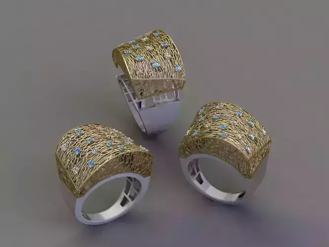 Fusion Ring 3D print model