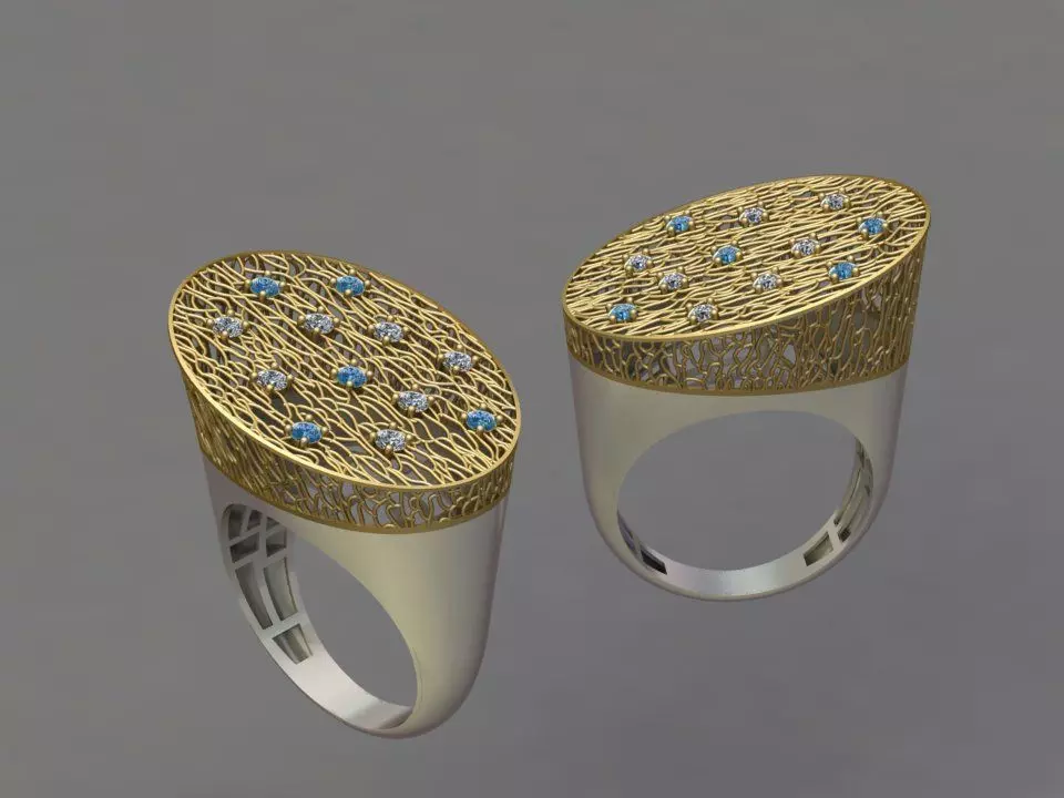 Fusion Ring  3D print model_0