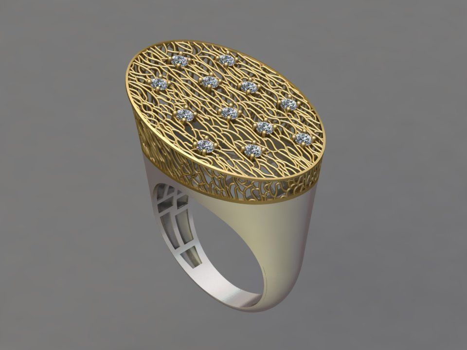 Fusion Ring  3D print model_1