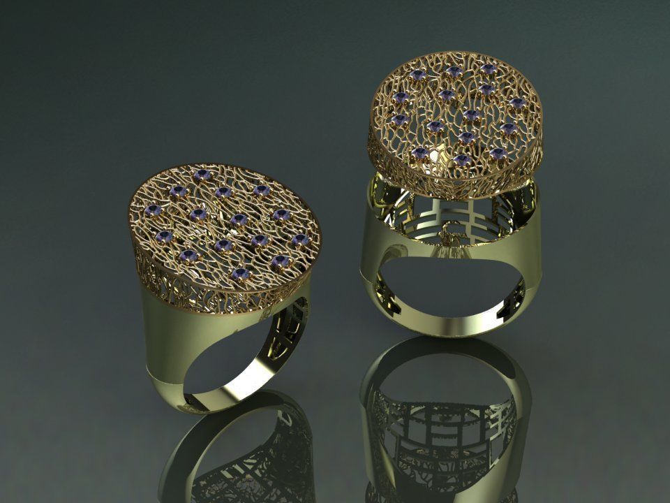 Fusion Ring  3D print model_1