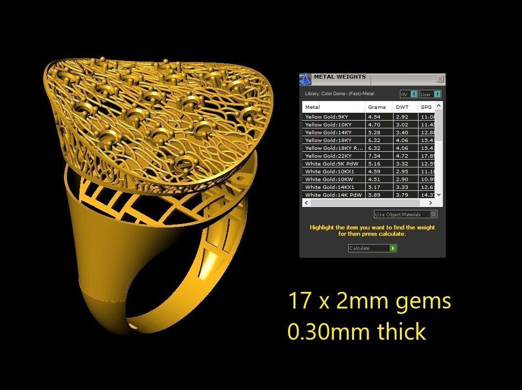 Fusion Ring 3D print model_3