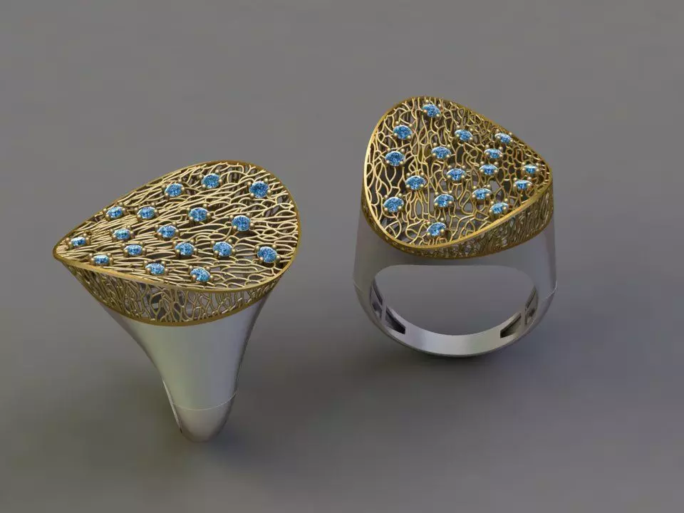 Fusion Ring 3D print model_0