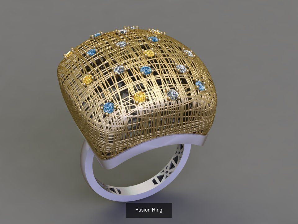 Fusion Ring  3D Model Collection_3