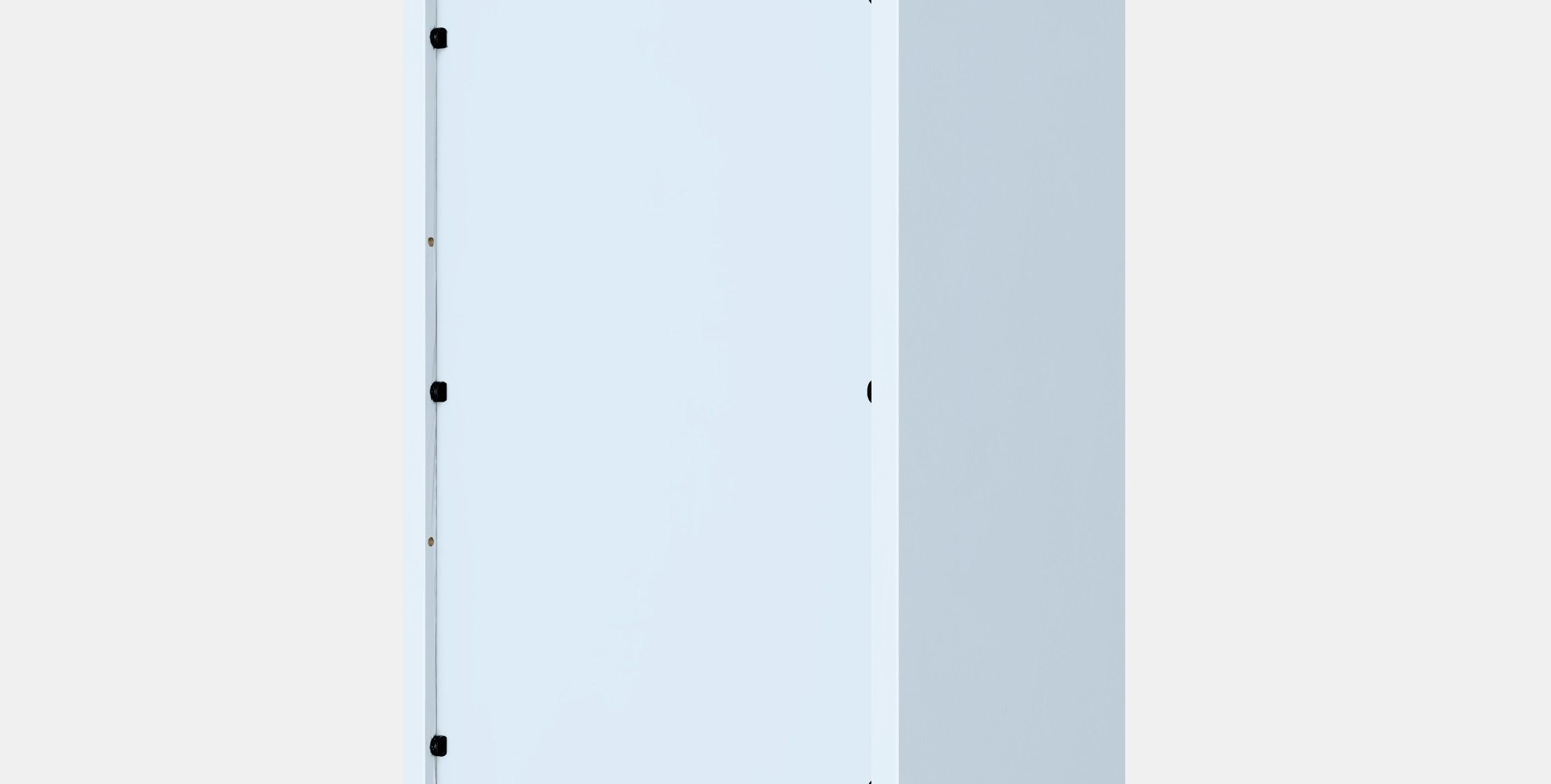 EKET Cabinet w door and 1 shelf Low-poly 3D model_7